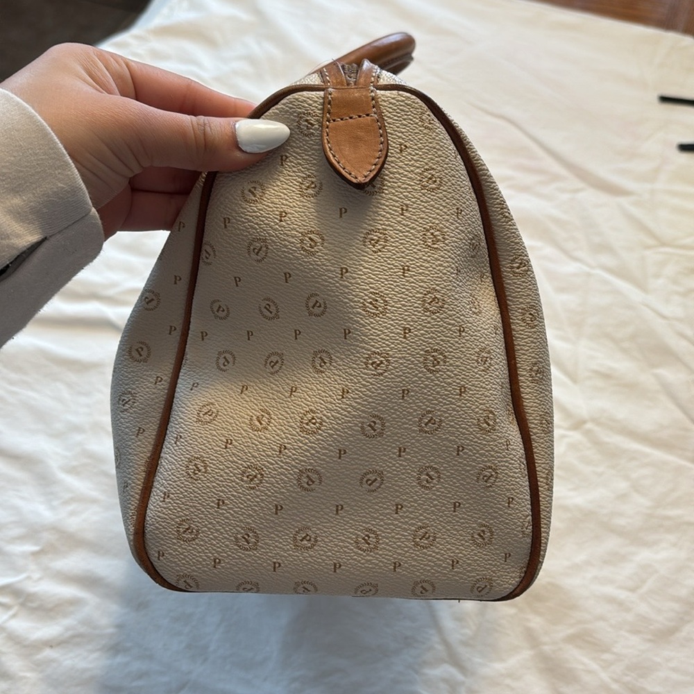 Pollini Handbag in Cream and Tan - Picture 4 of 11